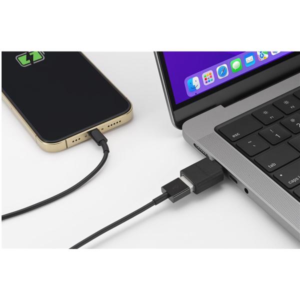 Adattatore Kensington CA1010 da USB-C a USB-A Nero 480 Mbps - immagine 8