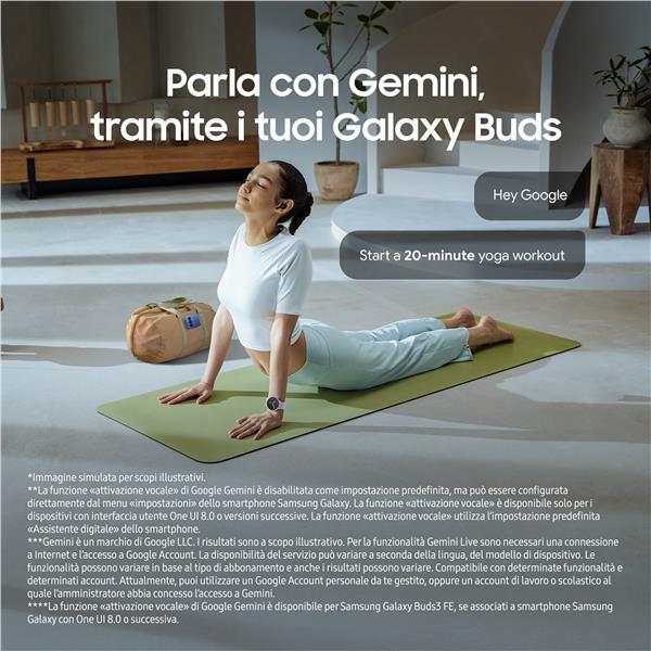Auricolari Wireless Samsung Galaxy Buds3 FE Nero con ANC - SKU: SM-R420NZKAITV - Immagine 5