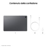 Tablet Samsung Galaxy Tab A11+ 11″ 128GB 6GB RAM Android 16 WiFi Grigio