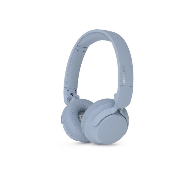 Cuffie Wireless Philips Over-Ear Bluetooth Azzurro con Microfono - SKU: TAH4000LB/00 - Immagine 5