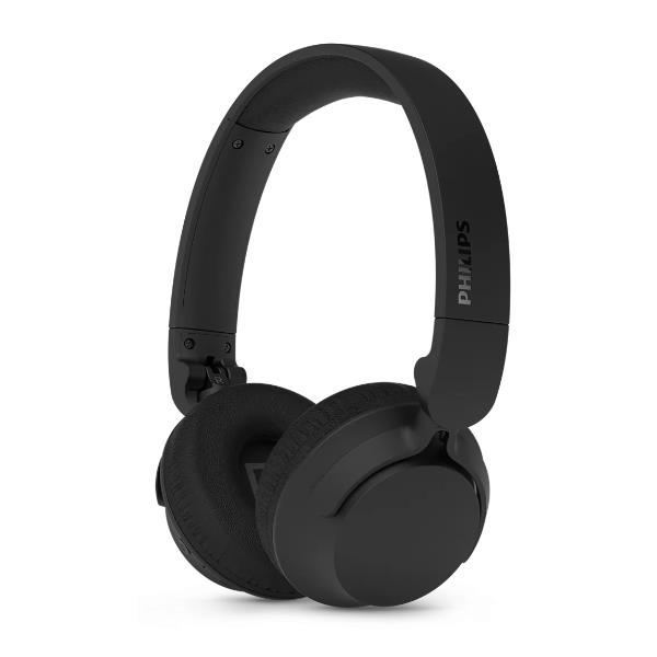 Cuffie Wireless Philips con Cancellazione Rumore e Microfono - Nero - SKU: TAH4500BK/00 - Immagine 4