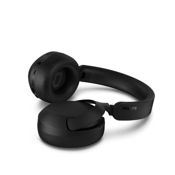 Cuffie Over-Ear Philips Bluetooth Nero Cancellazione Rumore - SKU: TAH6000BK/00 - Immagine 6