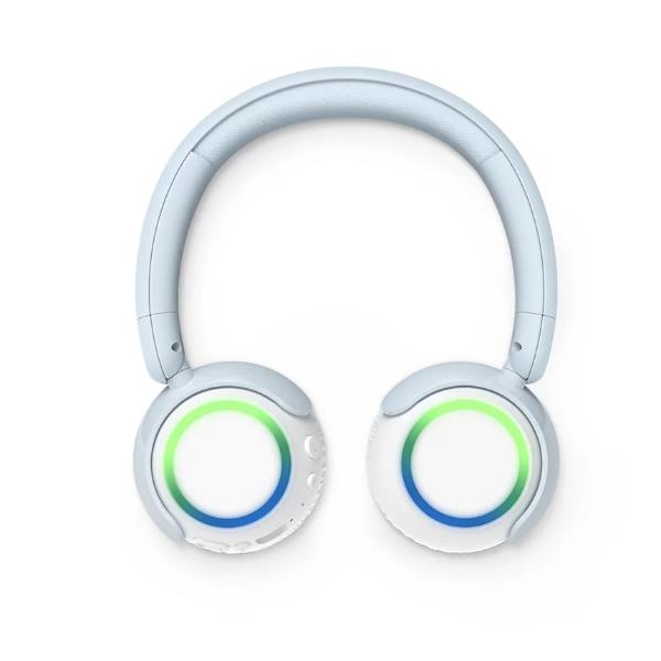 Philips CUFFIA ON-EAR WIRELESS PER BAMBINI BLUETOOTH MICROFONO - AZZURRO - Cuffie e Auricolari - immagine 4