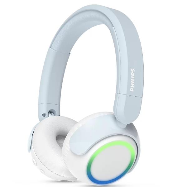 Philips CUFFIA ON-EAR WIRELESS PER BAMBINI BLUETOOTH MICROFONO - AZZURRO - Cuffie e Auricolari - immagine 6