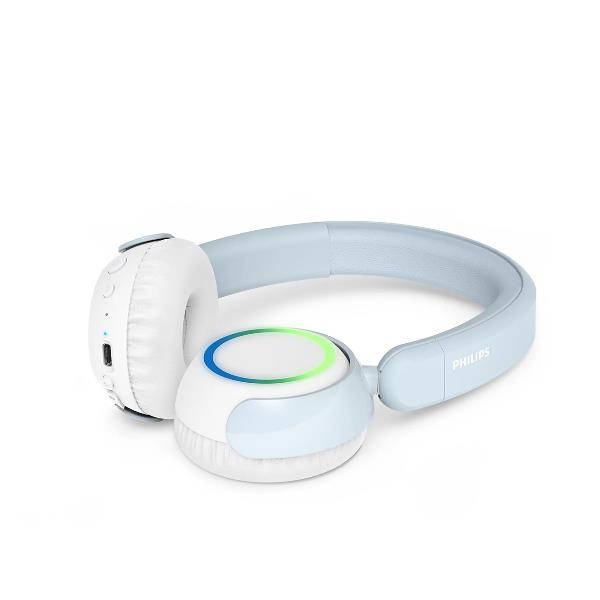 Philips CUFFIA ON-EAR WIRELESS PER BAMBINI BLUETOOTH MICROFONO - AZZURRO - Cuffie e Auricolari - immagine 7