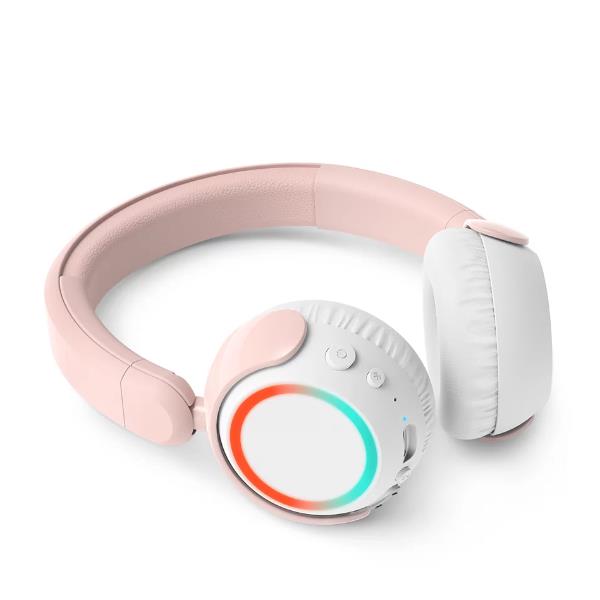 Philips CUFFIA ON-EAR WIRELESS PER BAMBINI BLUETOOTH MICROFONO - ROSA - Cuffie e Auricolari - immagine 4
