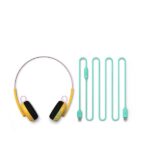 Cuffie On-Ear Wireless Philips The Ringo Duo Bluetooth Giallo con Microfono