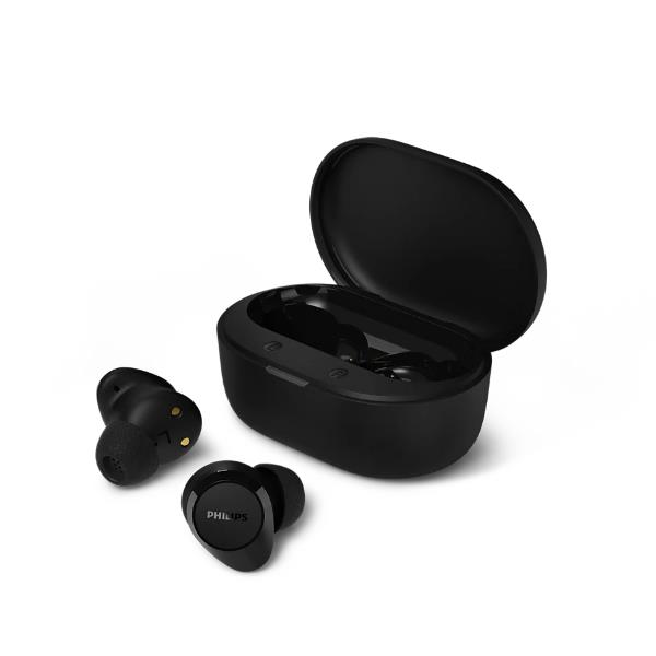 Auricolari True Wireless Philips Bluetooth Nero IPX4 con Microfono - SKU: TAT1300BK/00 - Immagine 4