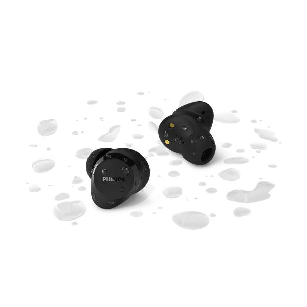 Auricolari True Wireless Philips Bluetooth Nero IPX4 con Microfono - SKU: TAT1300BK/00 - Immagine 8