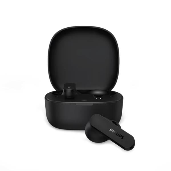 Auricolari True Wireless Philips Bluetooth Nero IPX4 Custodia Ricaricabile - SKU: TAT2100BK/00 - Immagine 2