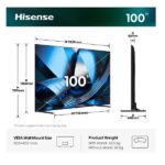 TV Hisense 100 U7SE Mini LED 4K UHD Smart VIDAA 165Hz