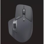 Mouse Rapoo MT760L Large Grey Black Ergonomico BlueTrack