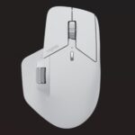 Mouse Wireless Rapoo MT760L Large Ergonomico Bianco