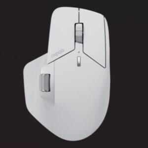 Mouse Wireless Rapoo MT760L Large Ergonomico Bianco