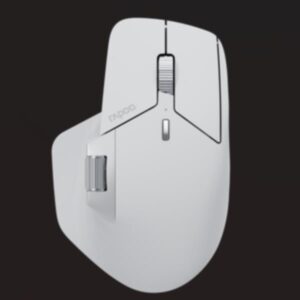 Mouse Wireless Rapoo MT760M Bluetooth Bianco Ergonomico