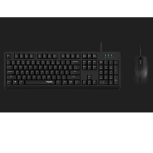 Tastiera e Mouse Rapoo NX1500 Combo Cablata USB Layout ITA