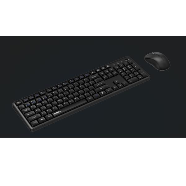 Tastiera e Mouse Wireless Rapoo 8150M Silenziosa IT - immagine 2