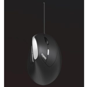 Mouse Ergonomico Rapoo EV200 USB Nero per Ufficio