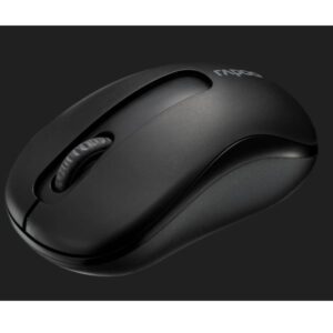Mouse Wireless Rapoo M10+ 2.4 GHz Nero Ergonomico