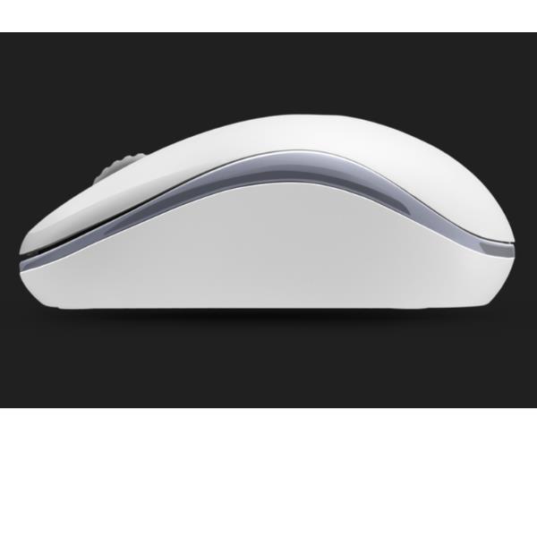 Mouse Wireless Rapoo M10+ 2.4GHz Bianco Ergonomico - immagine 2