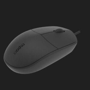 Mouse Rapoo N100 Ottico USB Nero Ergonomico per Ufficio