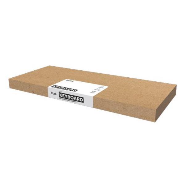 Tastiera Trust TK-150 Silent USB Layout Italiano Nero - immagine 2