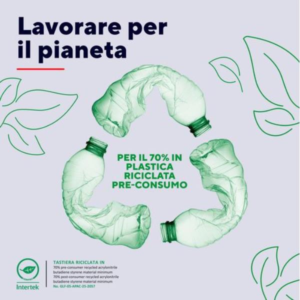 Tastiera Trust TK-150 Silent USB Layout Italiano Nero - immagine 6