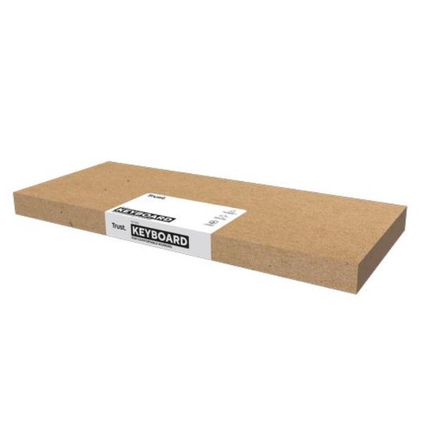 Tastiera Trust TK-150 USB Silent Layout IT Nero per Ufficio - immagine 2