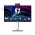 Monitor Philips 23.8″ IPS 120Hz con USB-C e Regolazione Altezza