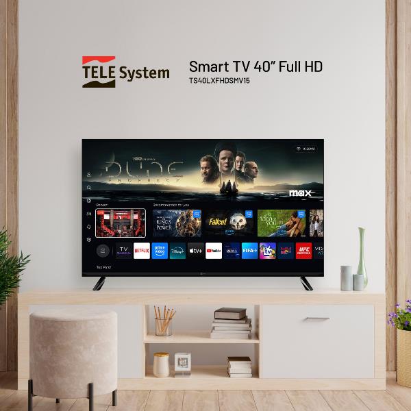 TV 40 Telesystem FHD Smart Vidaa - 1920x1080 - SKU: 28000252 - Immagine 5