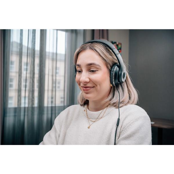 Cuffie USB-C Verbatim TrueSound Professional con Microfono - immagine 2