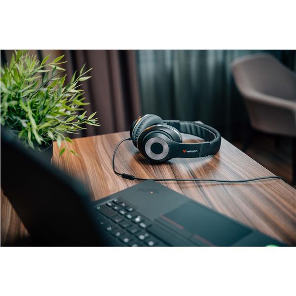 Cuffie USB-C Verbatim TrueSound Professional con Microfono - immagine 3