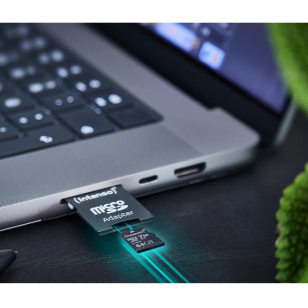 Scheda Micro SD Intenso 256GB UHS Classe 10 per Smartphone e Tablet - immagine 3