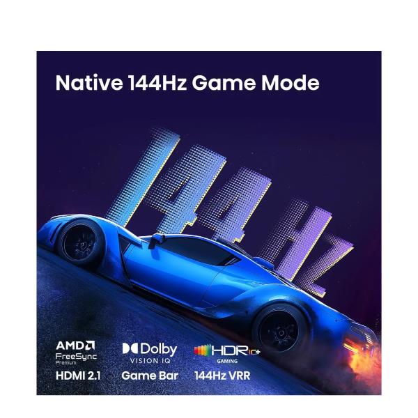 TV Hisense 50E7S Pro QLED 4K 144Hz Smart VIDAA 50 - SKU: 50E7S-PRO - Immagine 6