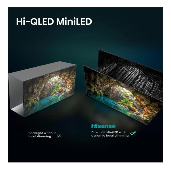 TV Hisense 50U79SE Mini LED 4K 144Hz Smart VIDAA 50 Pollici - SKU: 50U79SE - Immagine 6