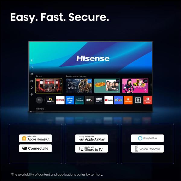 TV Hisense 55UR8S 55 4K Mini LED Smart VIDAA 180Hz - SKU: 55UR8S - Immagine 3
