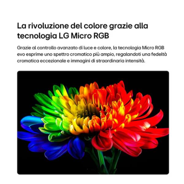 TV LG 75 EVO AI 4K UHD WebOS26 con 96 Micro RGB - SKU: 75MRGB96B6B.API - Immagine 13