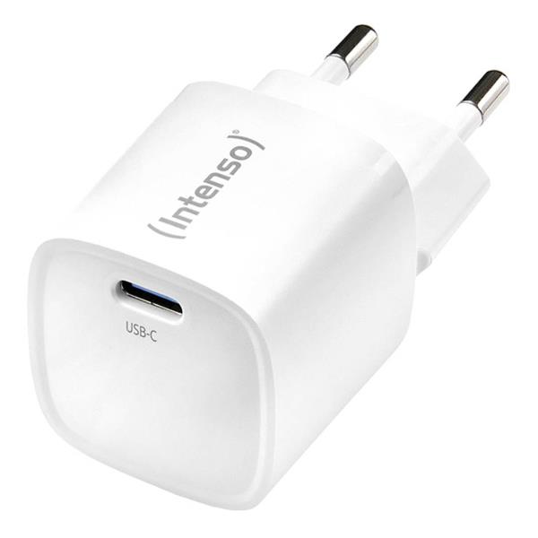 Adattatore Intenso W30C2 GaN Bianco per Notebook