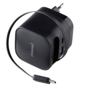 Adattatore Intenso W65CIC GaN 65W Nero per Notebook