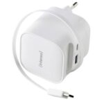 Adattatore Intenso W65CIC GaN Bianco 65W per Notebook
