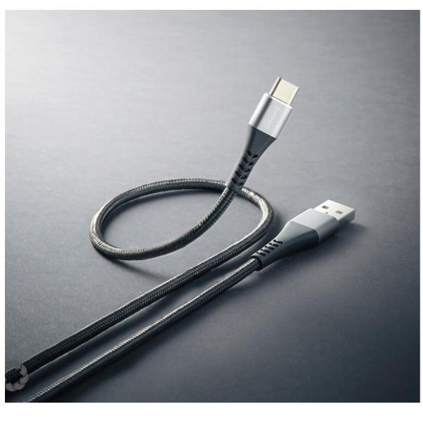 Intenso CHARGING / DATA CABLE A60C 1M BLACK - Cavi - immagine 3
