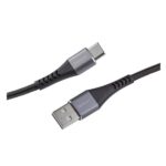 Cavo Intenso USB-A USB-C 2m Nero Nylon 20A Ricarica e Dati