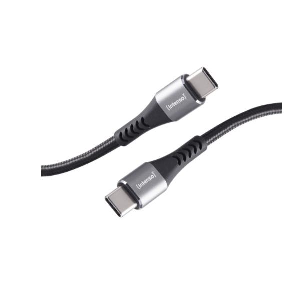 Cavo Intenso C100C USB-C a USB-C 2m Nero 5A Ricarica Rapida - SKU: 7914000