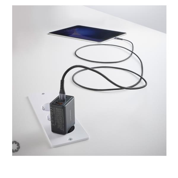 Cavo Intenso C100C USB-C a USB-C 2m Nero 5A Ricarica Rapida - SKU: 7914000 - Immagine 2