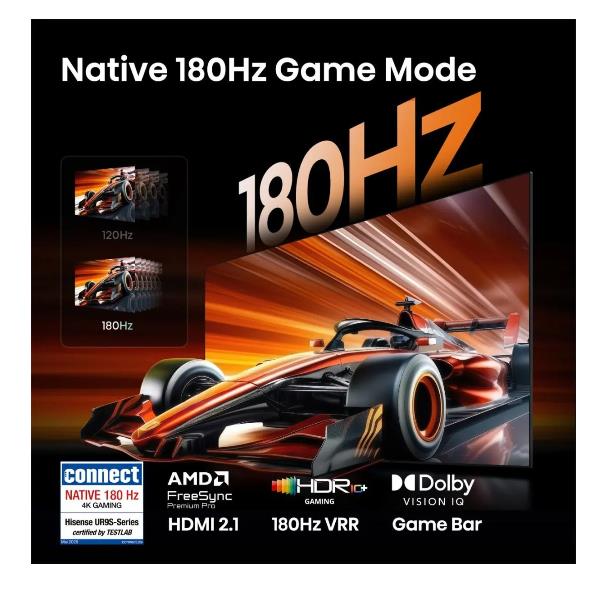 TV Hisense 85UR9S 85 Mini LED 4K UHD Smart VIDAA 180Hz - SKU: 85UR9S - Immagine 12