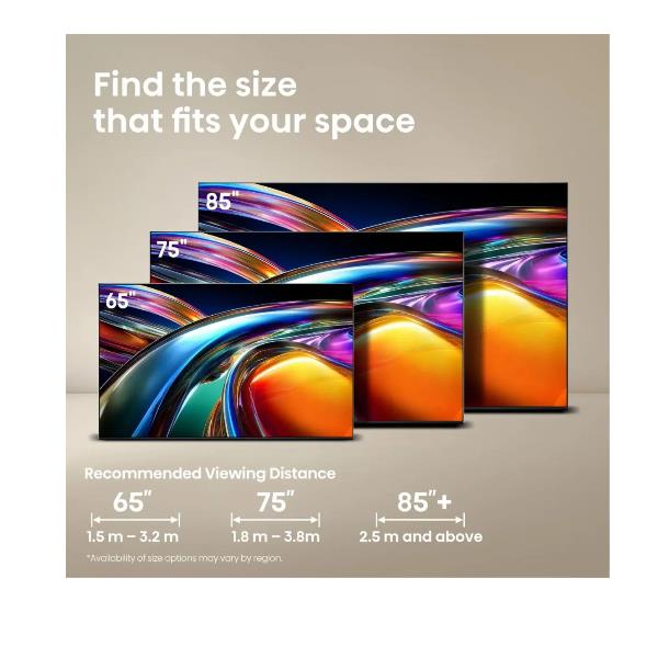 TV Hisense 85UR9S 85 Mini LED 4K UHD Smart VIDAA 180Hz - SKU: 85UR9S - Immagine 6