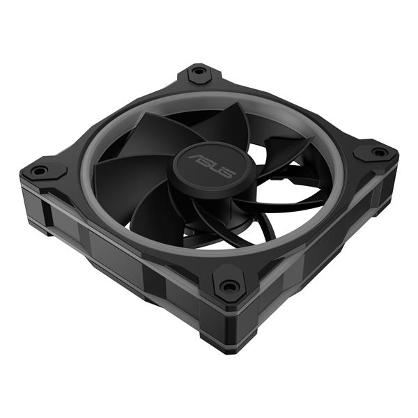 Ventola PC Asus PRIME MR120 ARGB Reverse Black 120mm 1600 RPM - immagine 3