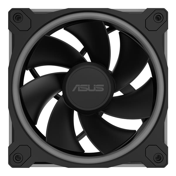 Ventola PC Asus PRIME MR120 ARGB Reverse Black 120mm 1600 RPM - immagine 9