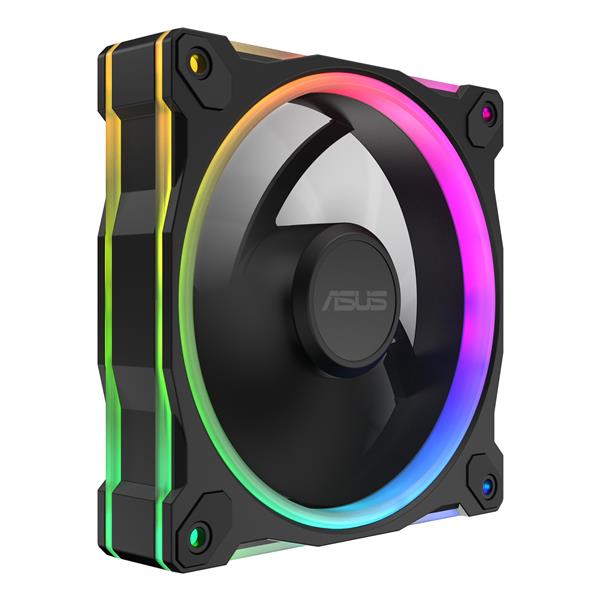 Ventola PC Asus PRIME MR120 ARGB Reverse Black 120mm 1600 RPM - immagine 10
