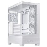 Cabinet Asus A31 PLUS TG ARGB White Midi-Tower Bianco